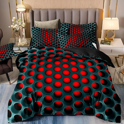 Cosmic Vortex 3-Piece Quilt Cover Set | Bedding Set for Bedroom Decor
