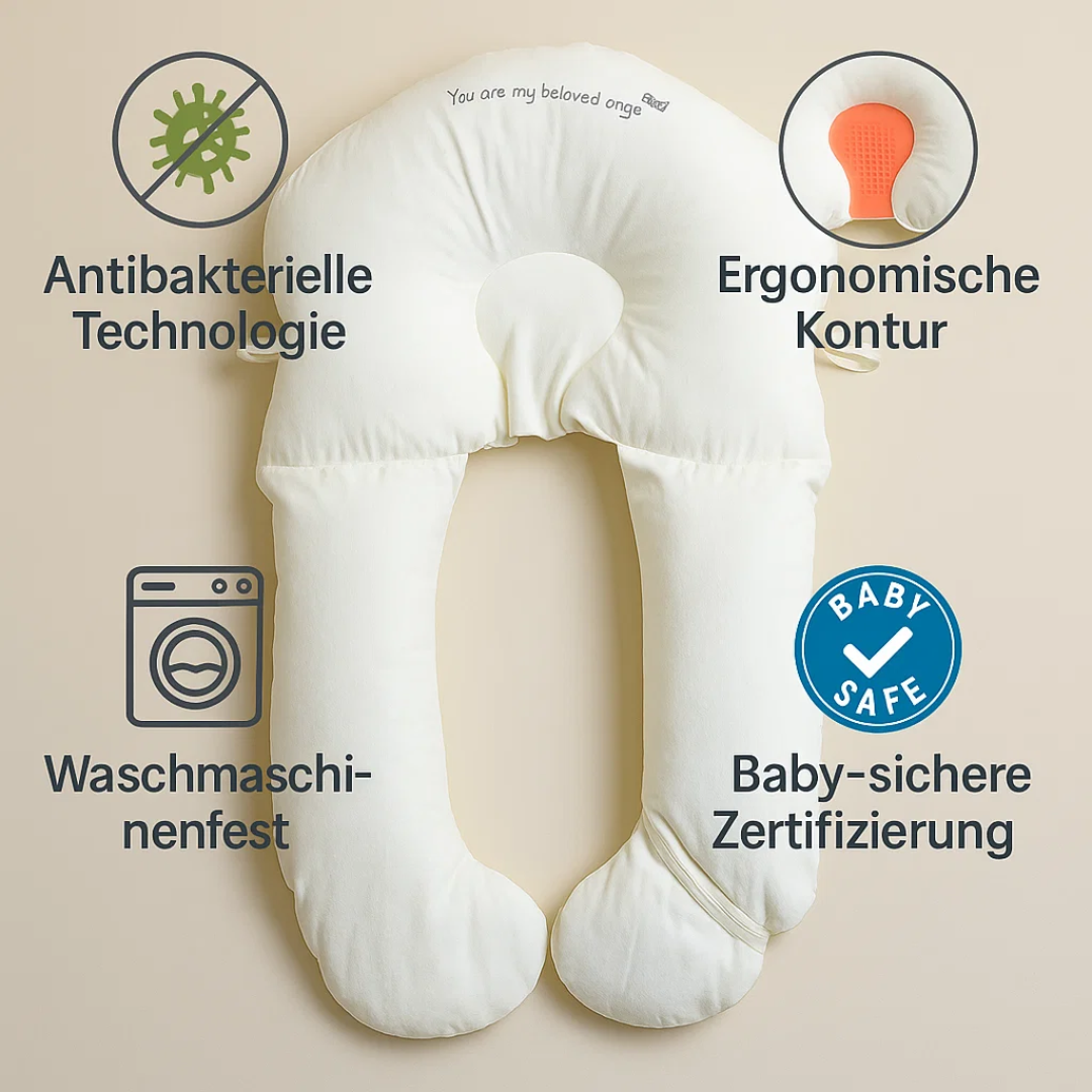 Baby cuddle pillow | Gentle antibacterial support