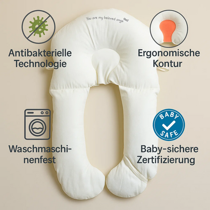 Baby cuddle pillow | Gentle antibacterial support