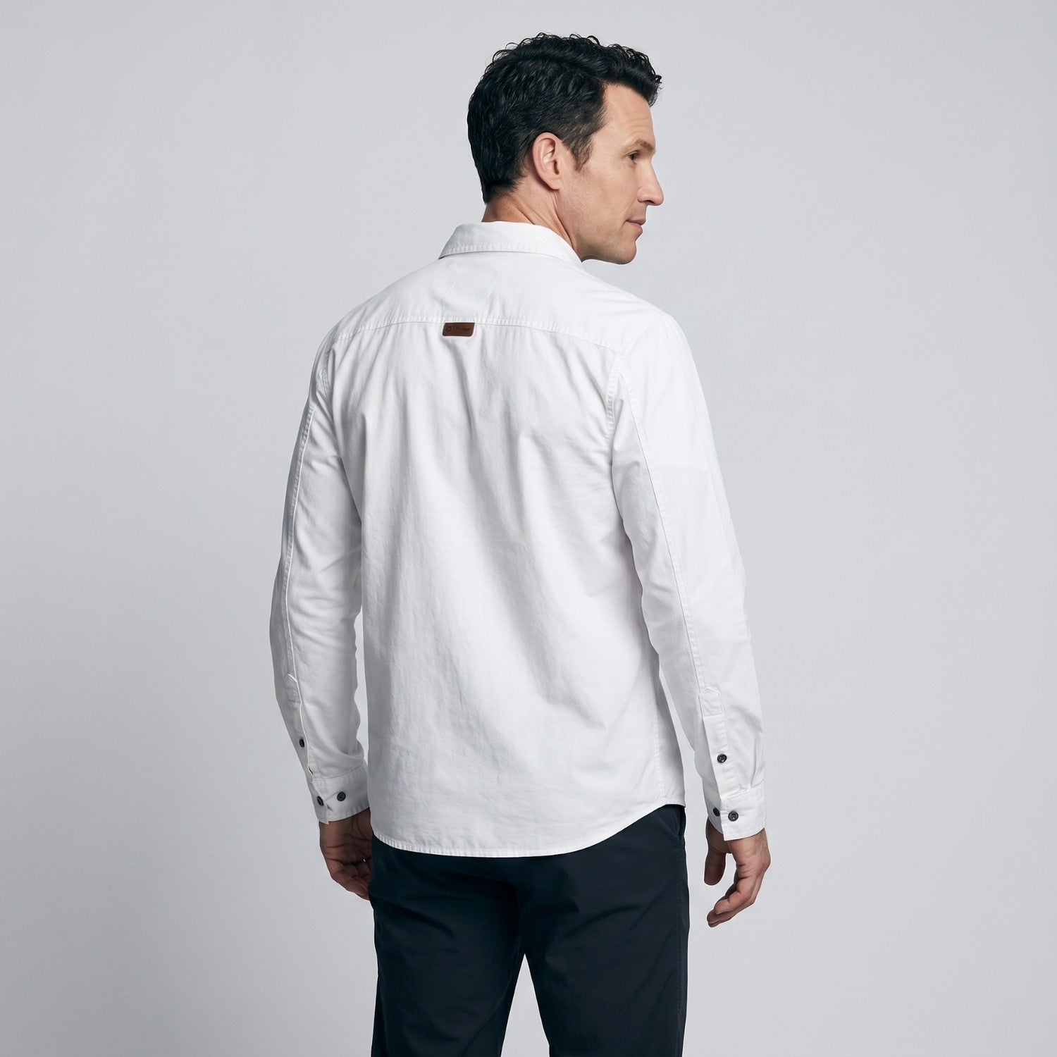 Men’s Lightweight Long-Sleeve Outdoor Shirt – Durable Cotton-Blend Top