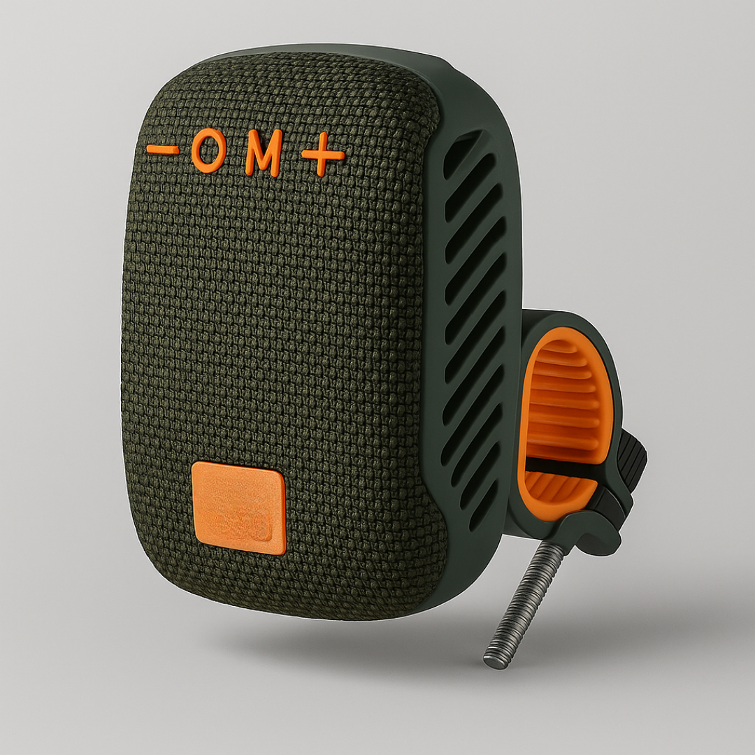 Draagbare Bluetooth-buitenspeaker met FM-radio, geheugenkaart- en AUX-weergave