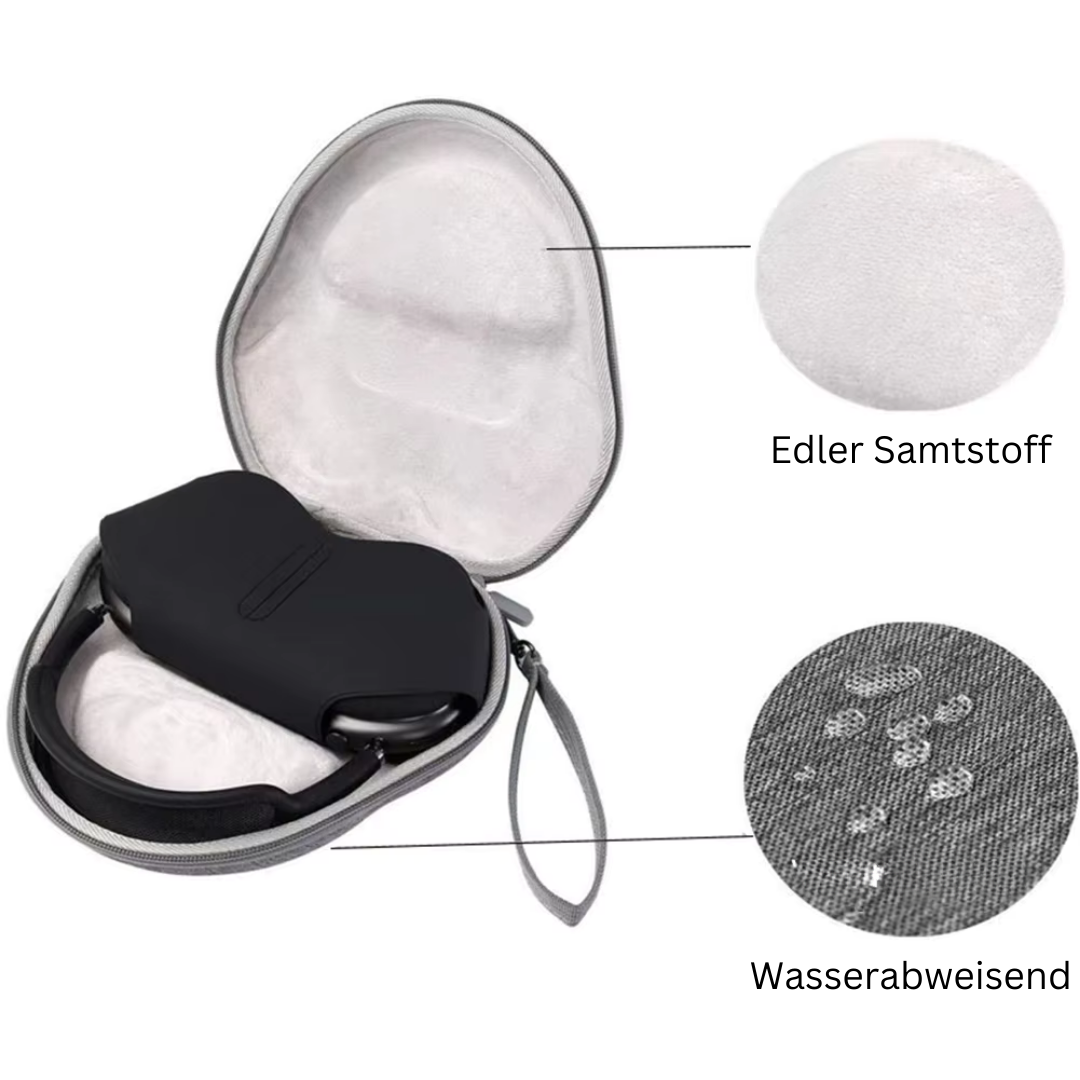 Beschermende harde reistas voor over-ear hoofdtelefoons - waterbestendige EVA-hoes