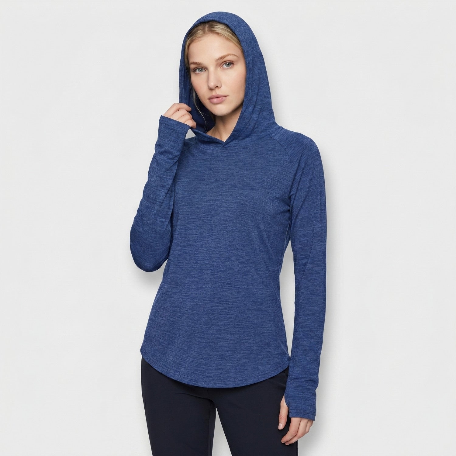 Women’s UPF 50+ Sun Hoodie – Midweight Hooded UV Protection Top