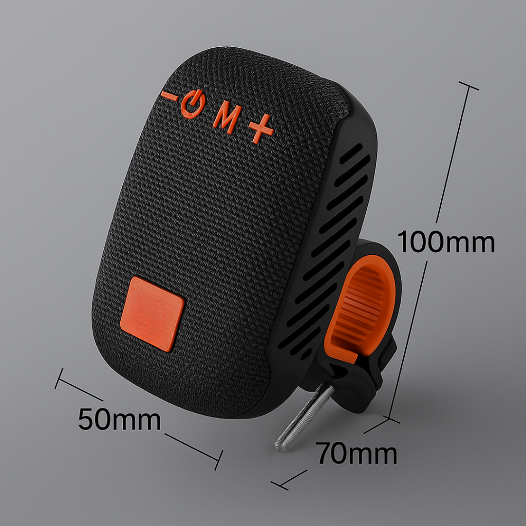 Draagbare Bluetooth-buitenspeaker met FM-radio, geheugenkaart- en AUX-weergave