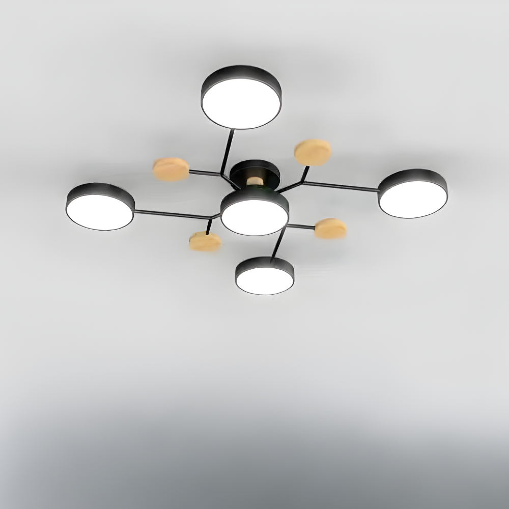 Ceiling Light Contemporary LED Flush Mount Chandelier