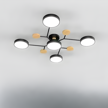 Ceiling Light Contemporary LED Flush Mount Chandelier
