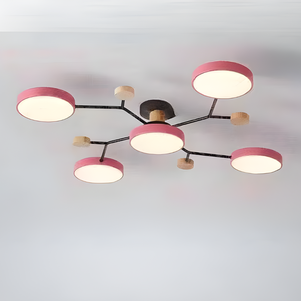 Ceiling Light Contemporary LED Flush Mount Chandelier