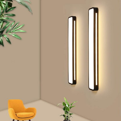 Nordic Minimalist Long LED Ceiling Light Fixture