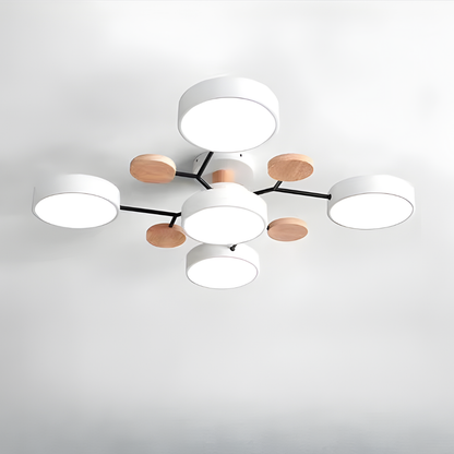 Ceiling Light Contemporary LED Flush Mount Chandelier