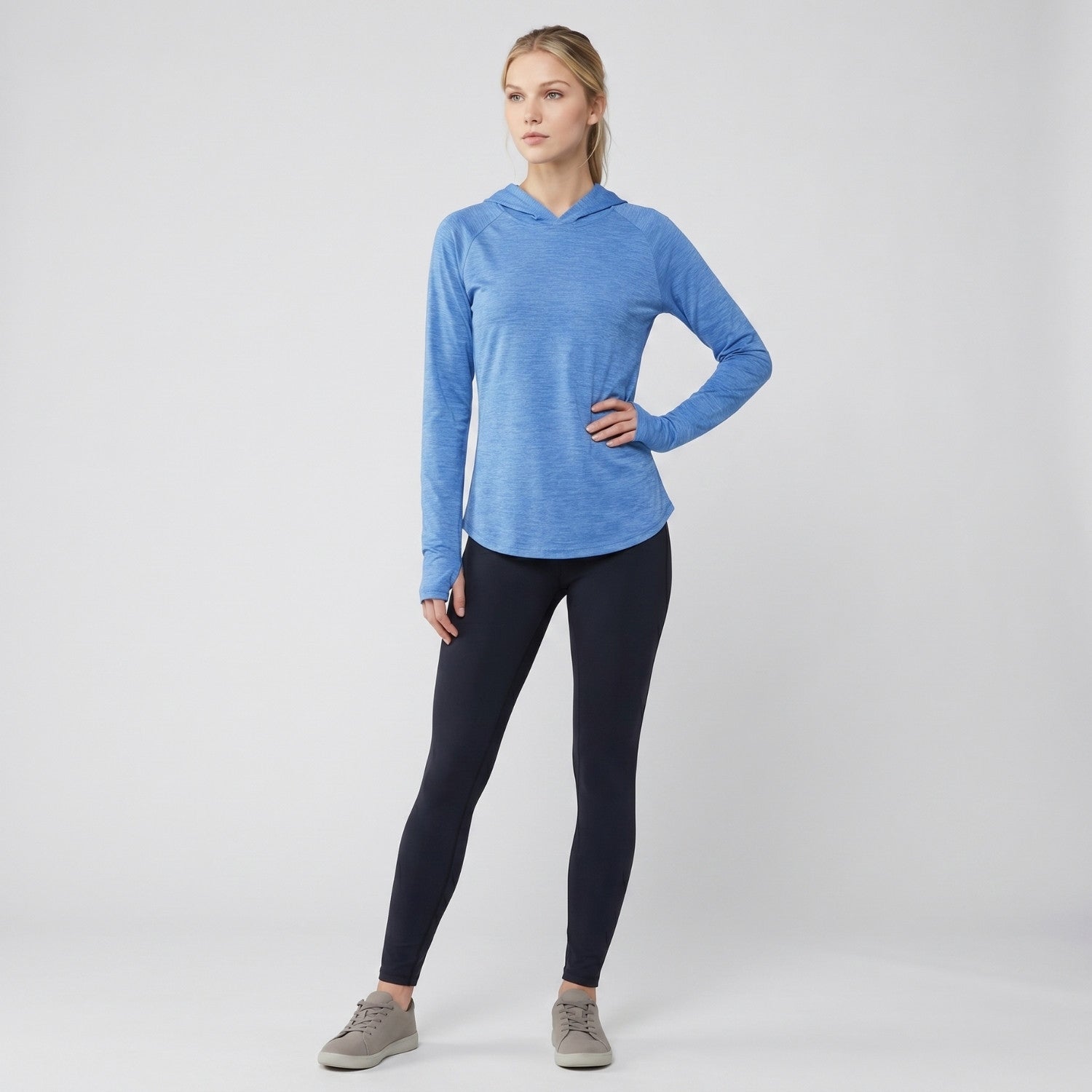 Women’s UPF 50+ Sun Hoodie – Midweight Hooded UV Protection Top