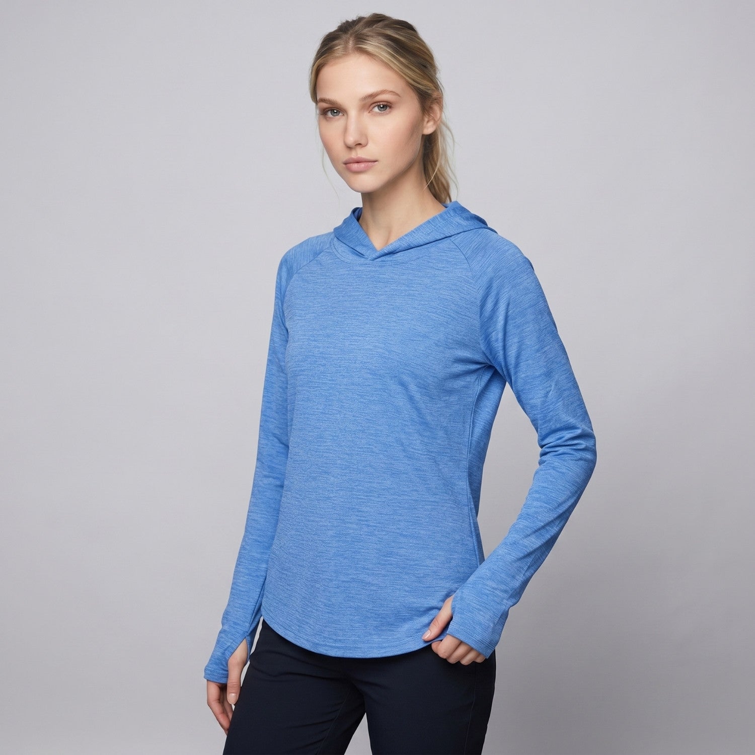 Women’s UPF 50+ Sun Hoodie – Midweight Hooded UV Protection Top