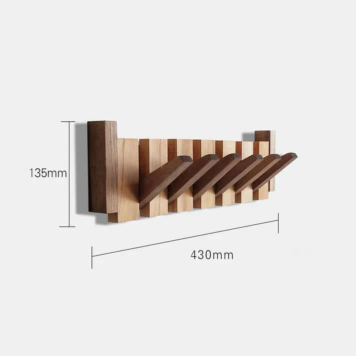 Piano Wall Coat Rack | Solid Wood Design