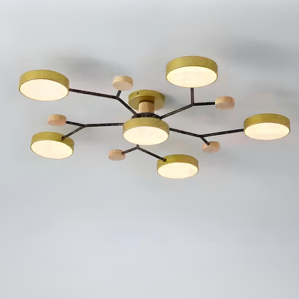Ceiling Light Contemporary LED Flush Mount Chandelier