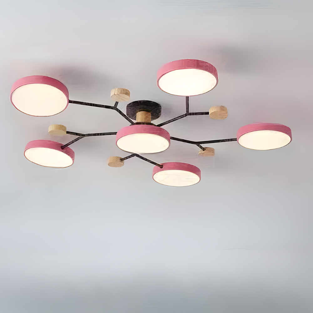 Ceiling Light Contemporary LED Flush Mount Chandelier