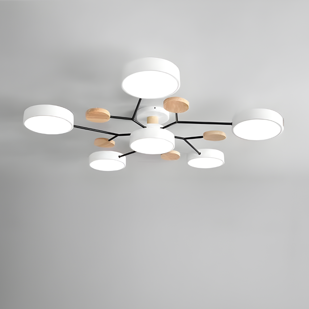 Ceiling Light Contemporary LED Flush Mount Chandelier