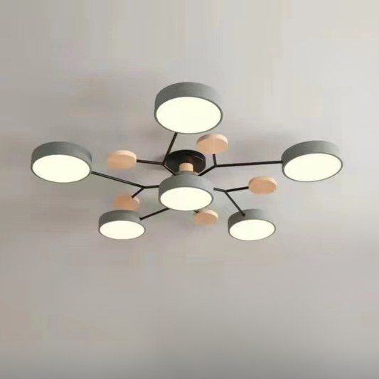 Ceiling Light Contemporary LED Flush Mount Chandelier