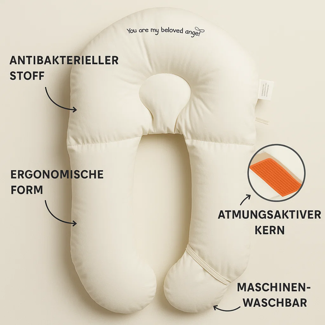 Baby cuddle pillow | Gentle antibacterial support