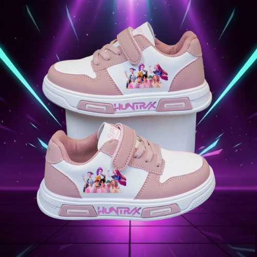 Kids' Colourful K-Pop Style Trainers
