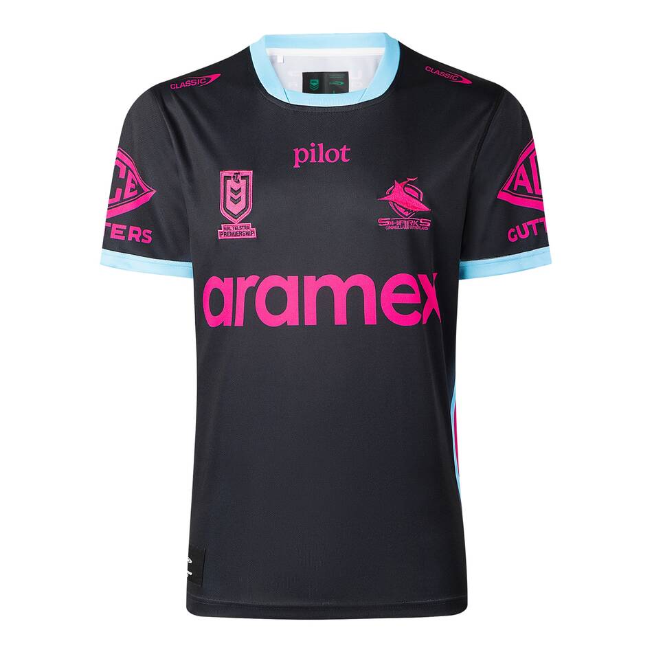Maillot 2026 des Cronulla Sharks Women in League