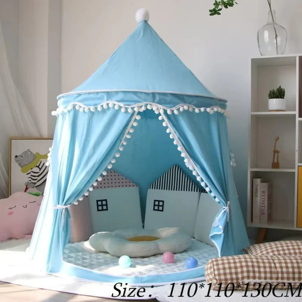 Kids Canvas Play Teepee – DreamHaven Indoor Imaginative Play Tent