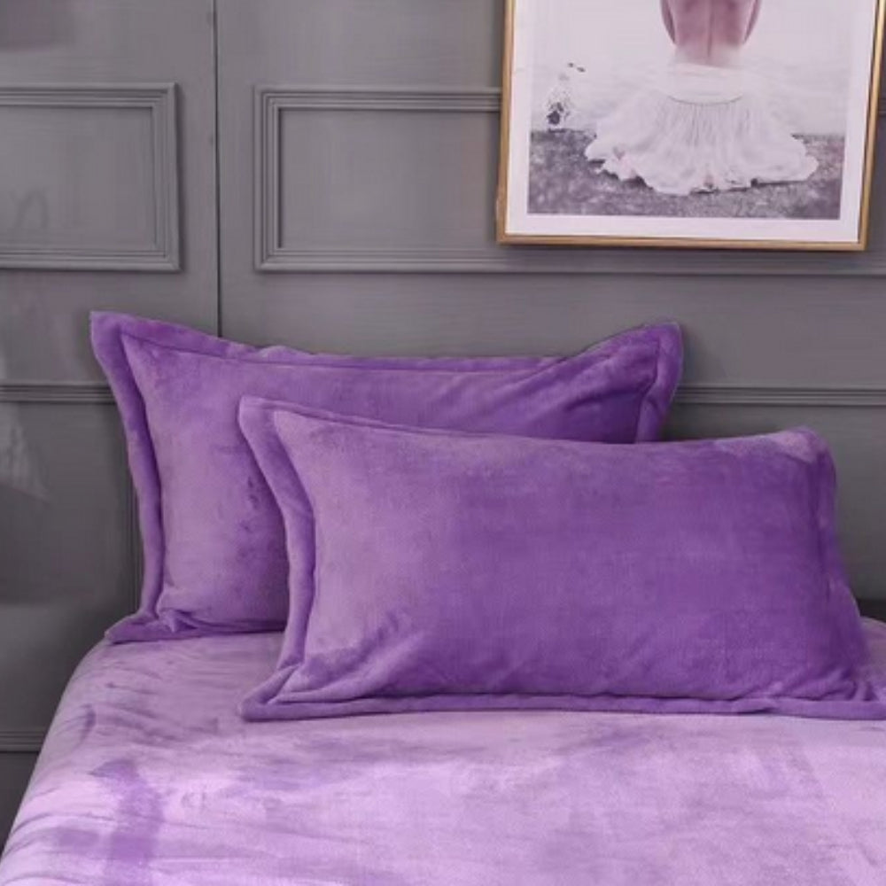 Soft Fleece Pillow Covers for Ultimate Comfort and Cozy Sleep