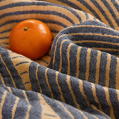 Soft Reversible Muslin Cotton Baby Blanket - Lightweight & Breathable
