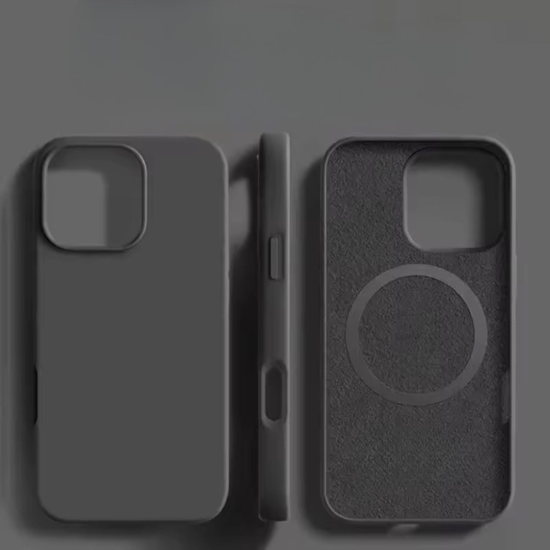 Slanke magnetische siliconen telefoonhoes - lichtgewicht antislipbeschermhoes