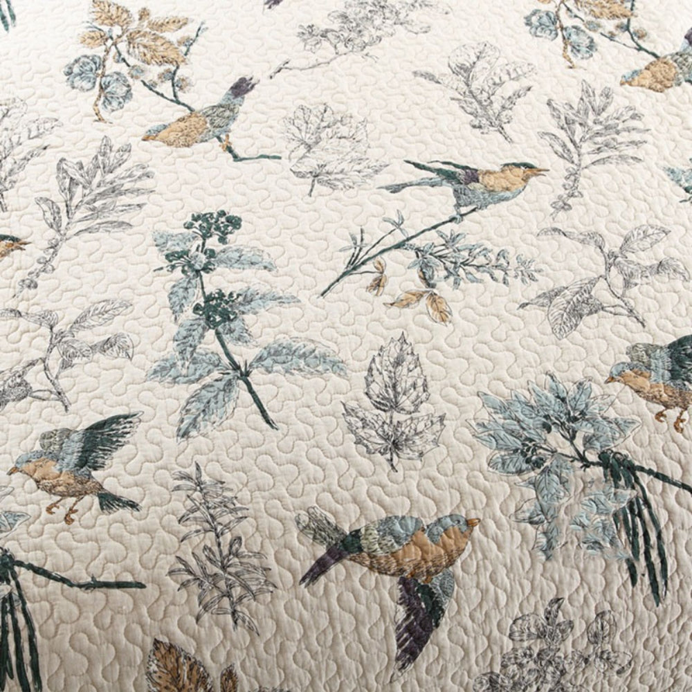 Luxury Floral Quilt Set - Elegant Bedspread for Home Decor