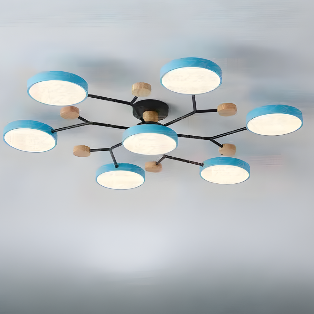 Ceiling Light Contemporary LED Flush Mount Chandelier