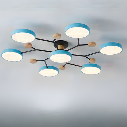 Ceiling Light Contemporary LED Flush Mount Chandelier