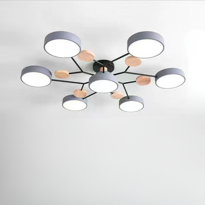 Ceiling Light Contemporary LED Flush Mount Chandelier