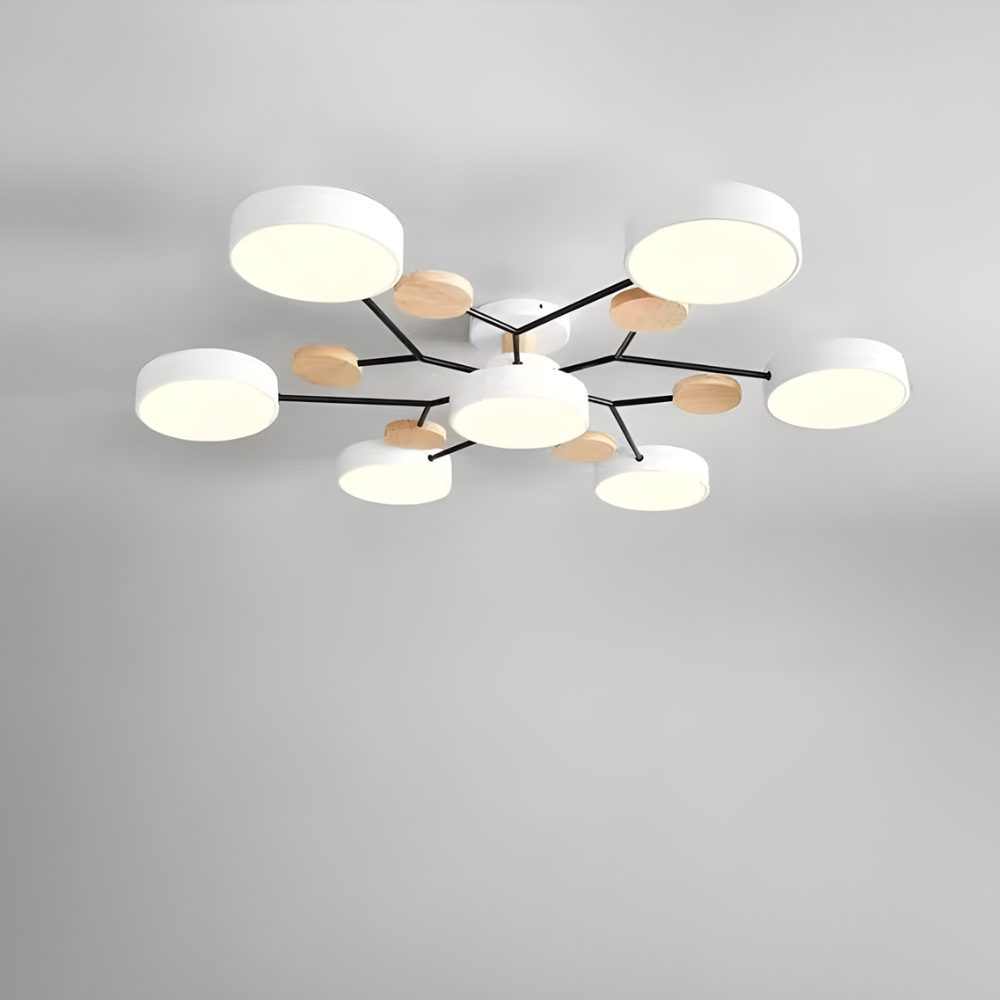 Ceiling Light Contemporary LED Flush Mount Chandelier