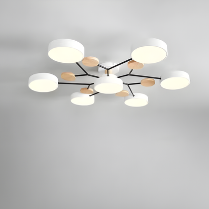 Ceiling Light Contemporary LED Flush Mount Chandelier