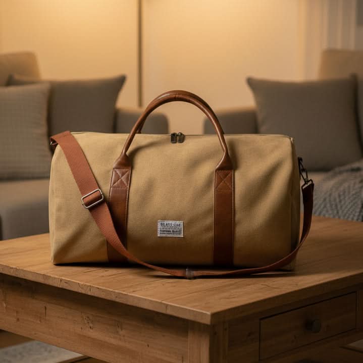 Vintage Weekender Duffle Bag – DuffelLiva Multi-Purpose Travel Storage