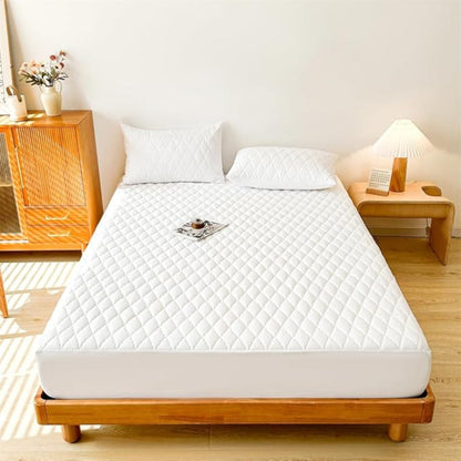 Premium Waterproof Fitted Sheet Set - Soft, Breathable & Durable