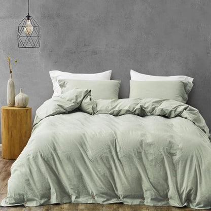 Soft Cotton Pillowcases Set of 2 - Twin Size Bed Pillow Covers
