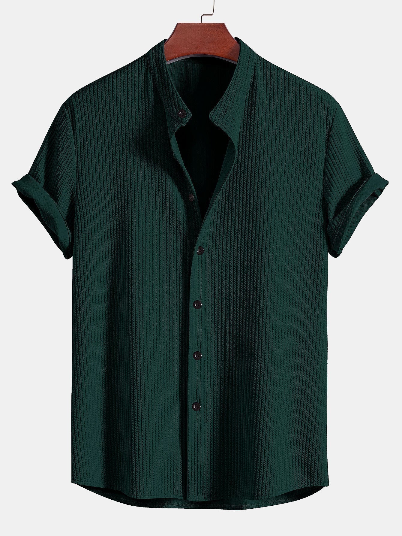 Markus | Ribbed Turtleneck Shirt with a Fitted cut