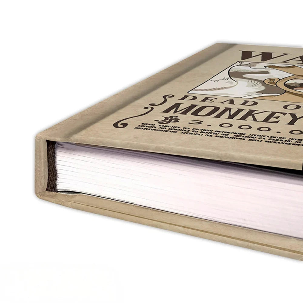 One Piece Luffy Wano Wanted A5-notitieboek - 180 gelinieerde pagina's