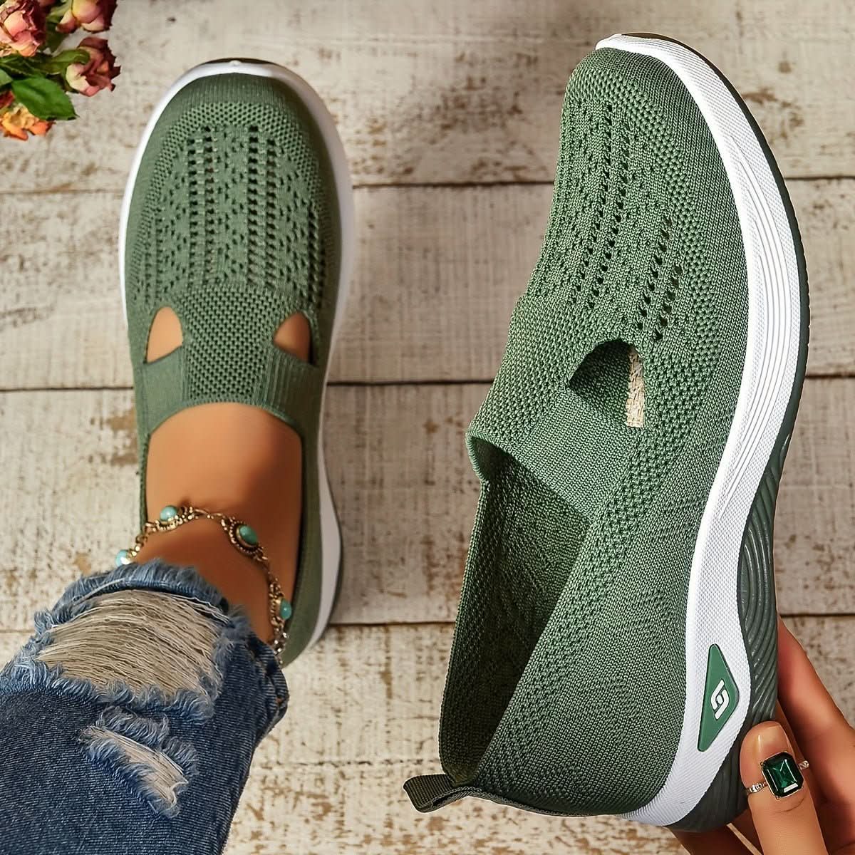 Women’s Slip-On Comfort Shoes – StepLoft Supportive Everyday Footwear