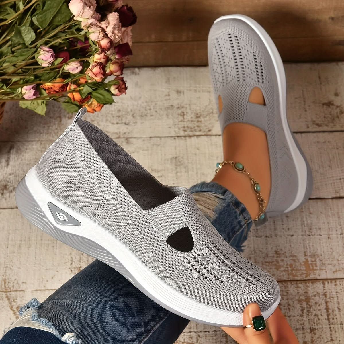 Women’s Slip-On Comfort Shoes – StepLoft Supportive Everyday Footwear