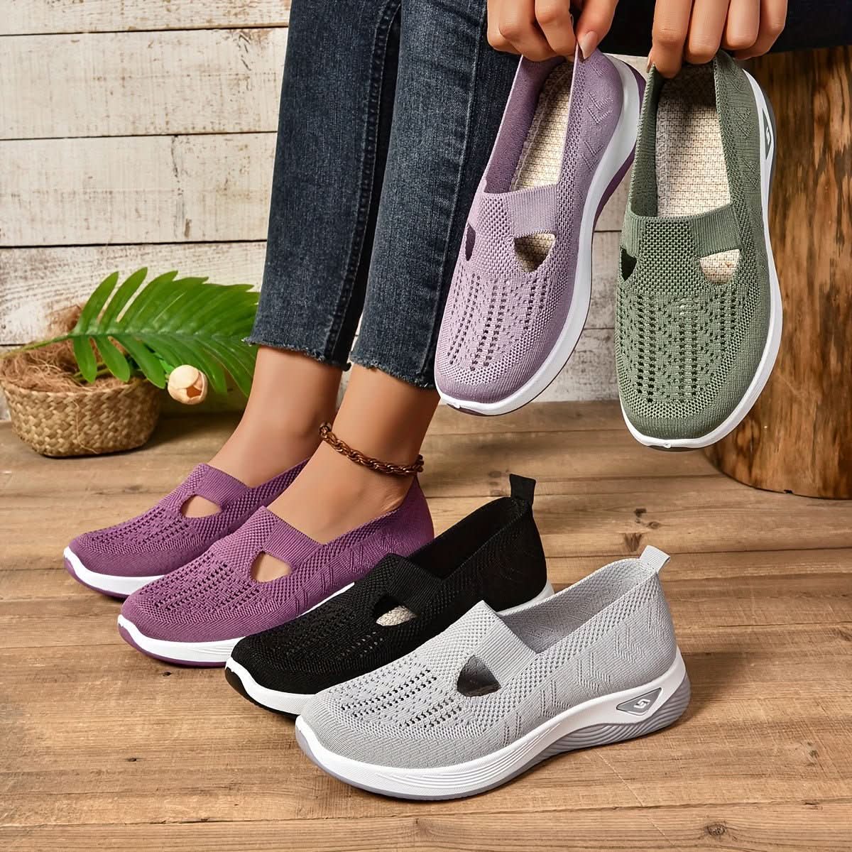 Women’s Slip-On Comfort Shoes – StepLoft Supportive Everyday Footwear