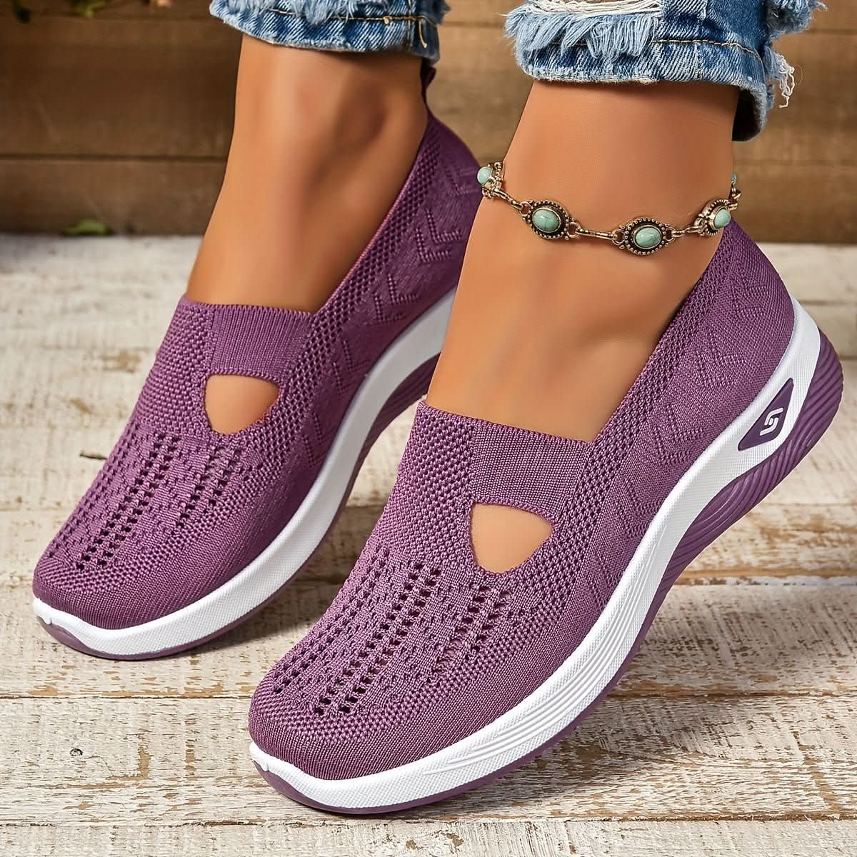 Women’s Slip-On Comfort Shoes – StepLoft Supportive Everyday Footwear