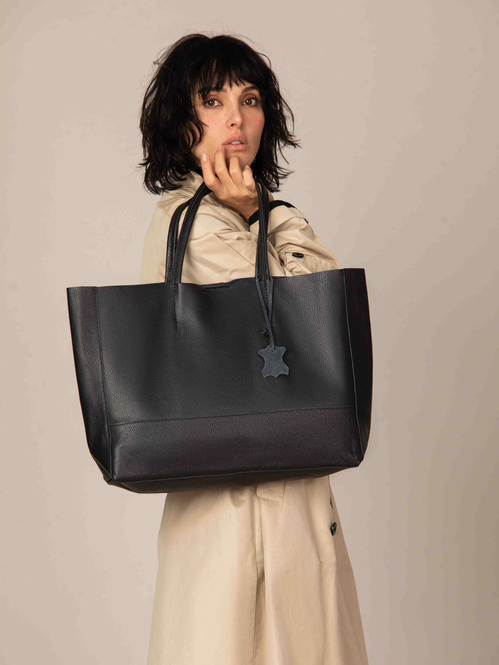 The Carryall Leather Tote
