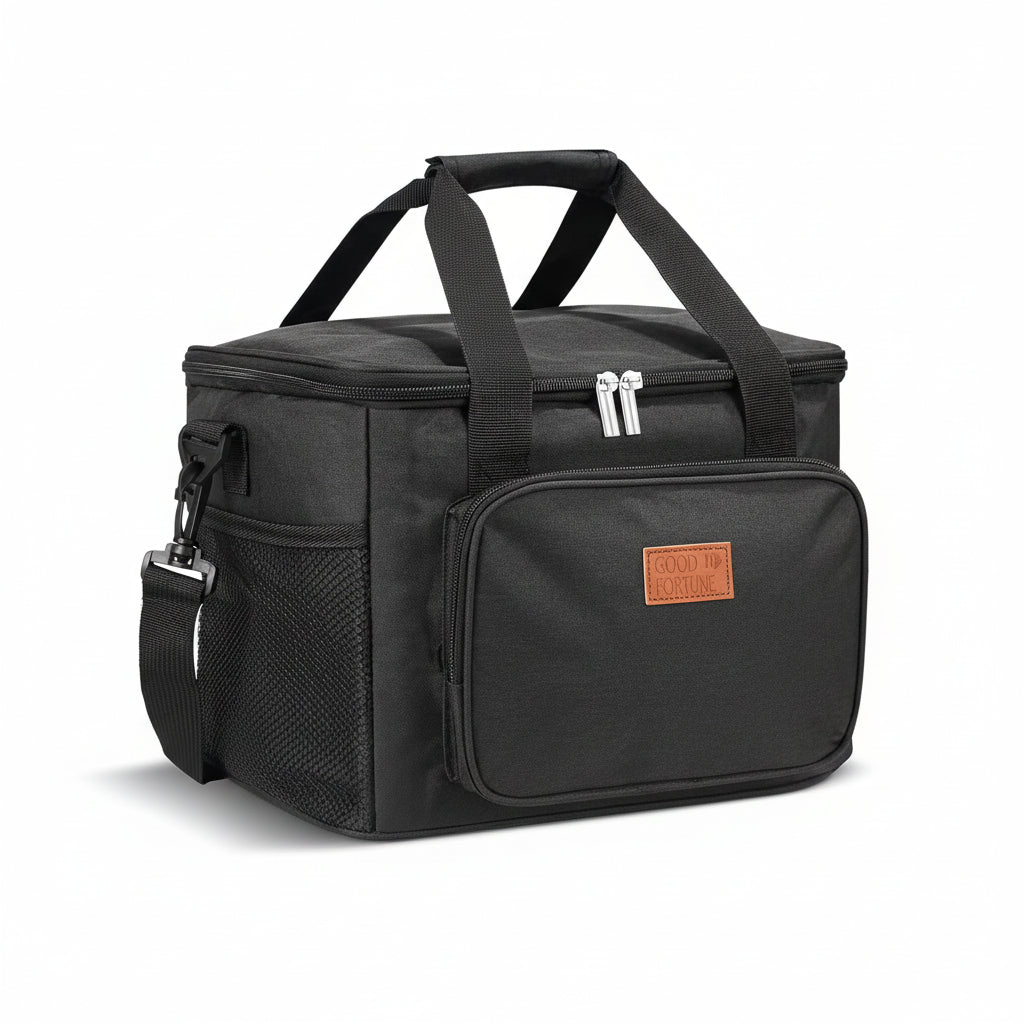 Multifunctional Double Layers Cooler Lunch Bags Large Capacity
