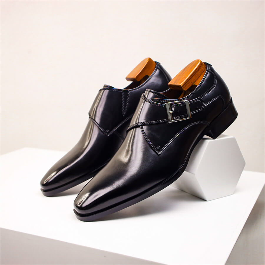 Valente | Men’s Italian Leather Monk Strap Footwear