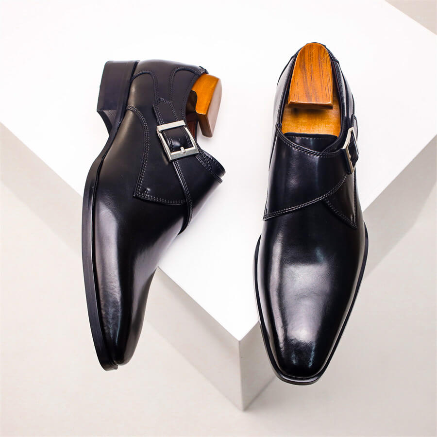 Valente | Men’s Italian Leather Monk Strap Footwear