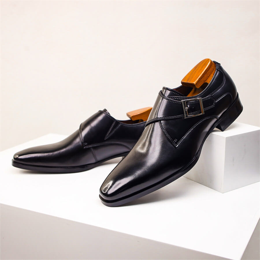 Valente | Men’s Italian Leather Monk Strap Footwear
