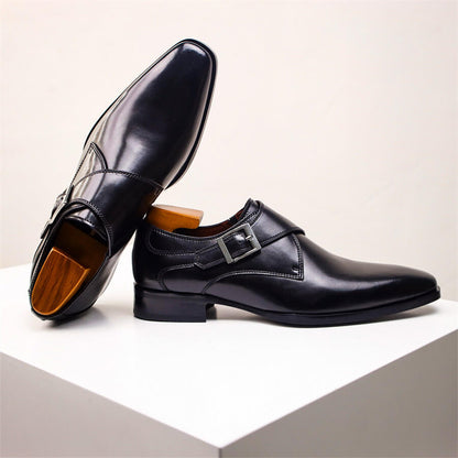 Valente | Men’s Italian Leather Monk Strap Footwear
