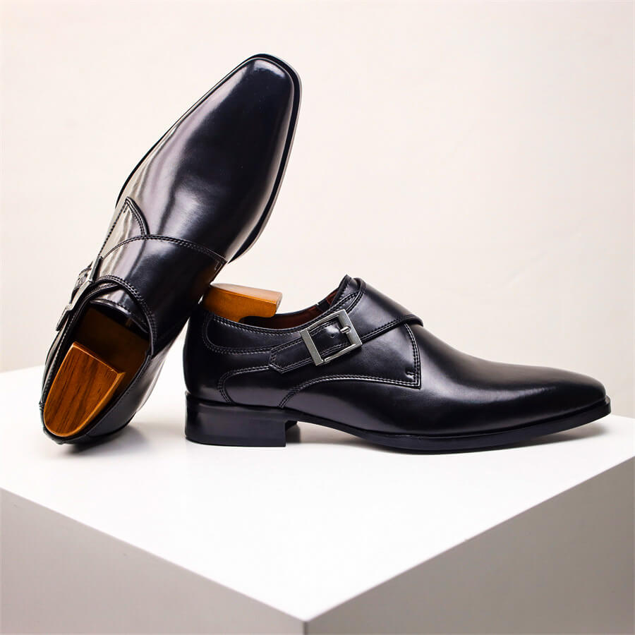 Valente | Men’s Italian Leather Monk Strap Footwear