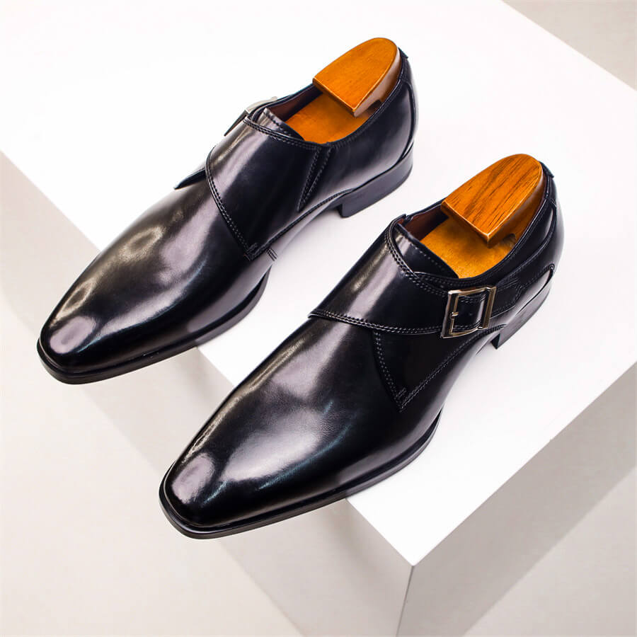 Valente | Men’s Italian Leather Monk Strap Footwear